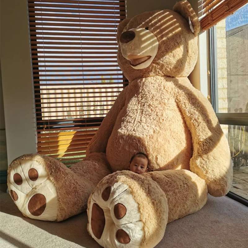 圧倒的な大きさ 癒し ギフト向け くまぬいぐるみ