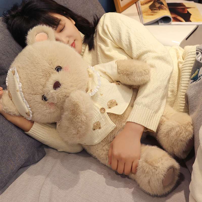 可愛らしいベレー帽 ベレー帽 癒し ギフト向け くまぬいぐるみ