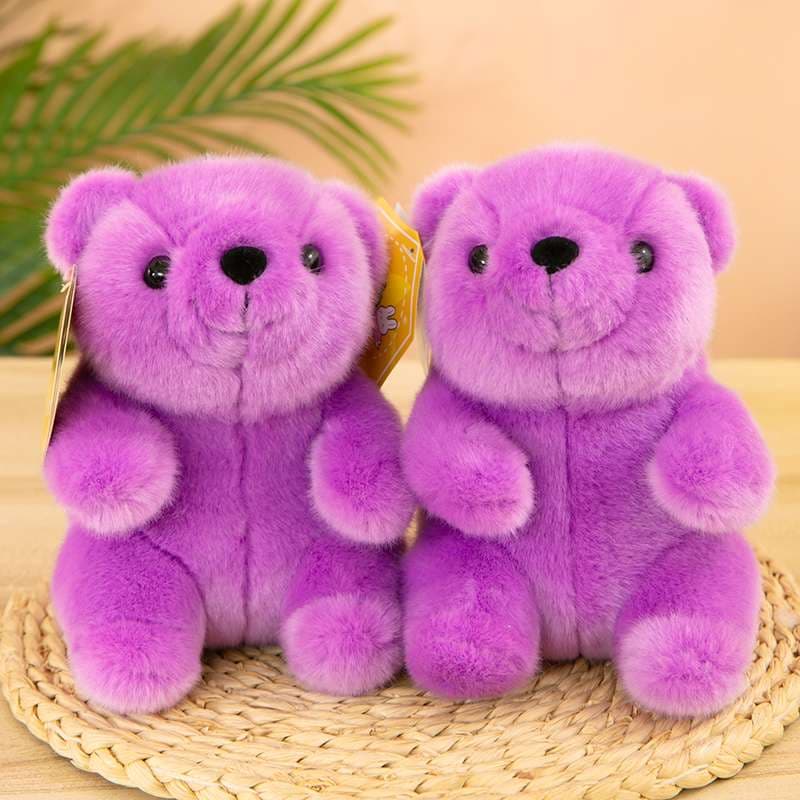 パープル 大きいサイズ プレゼント くまぬいぐるみ