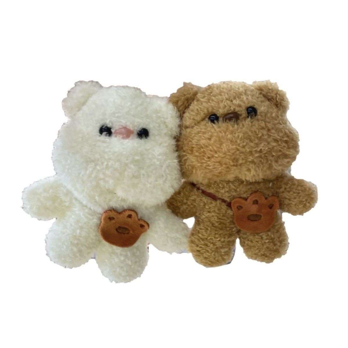 白 癒し ギフト向け くまぬいぐるみ