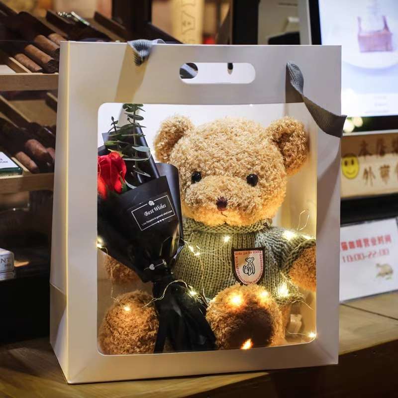 セーター ふわふわ癒し系 抱き心地 プレゼント くまぬいぐるみ
