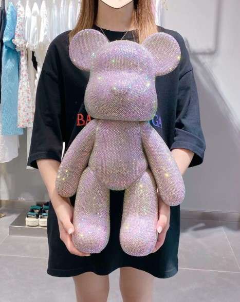 きらめく小粒 癒し ギフト向け くまぬいぐるみ