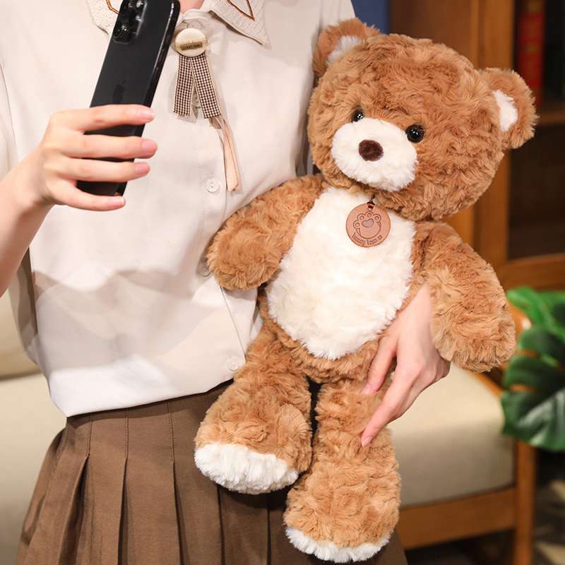 茶色 癒し ギフト向け くまぬいぐるみ #504