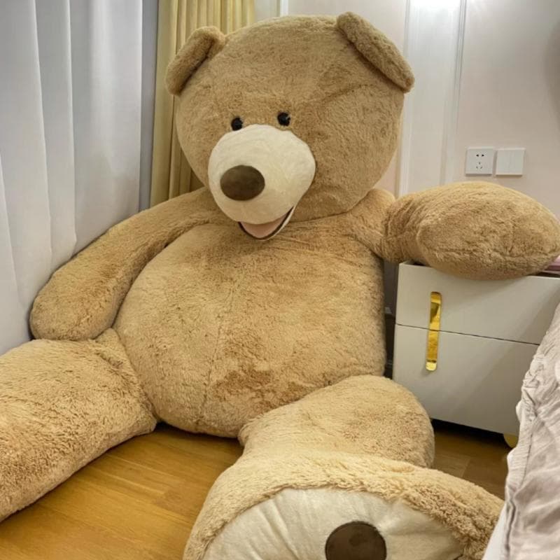 特大サイズ インテリア映え 癒し ギフト向け くまぬいぐるみ