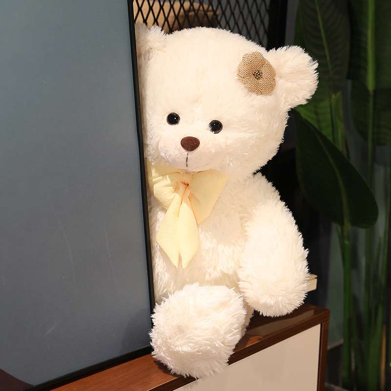 白特大 癒し ギフト向け くまぬいぐるみ