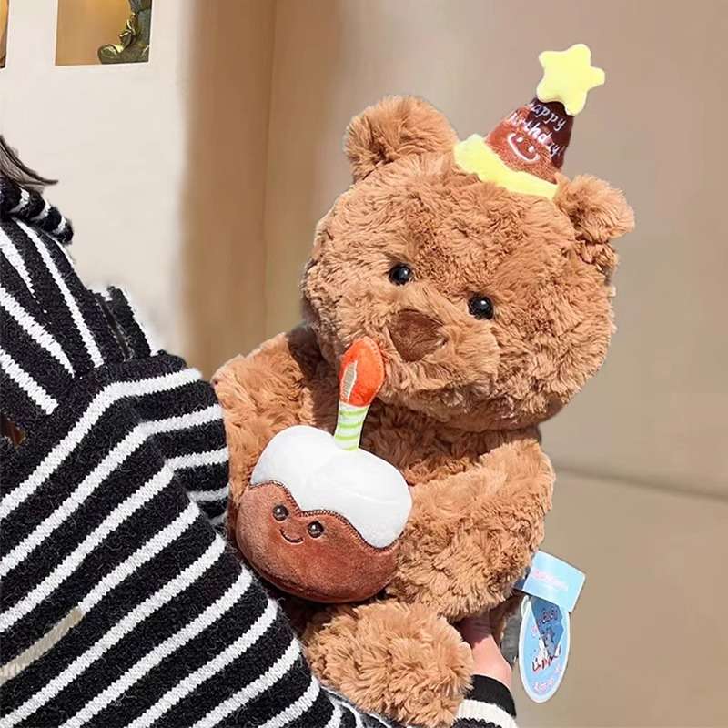 愛らしい茶色 プレゼント向け 癒し ギフト 贈り物 くまぬいぐるみ #567