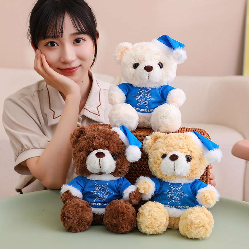 カラフルなくまぬいぐるみ リス 癒し ギフト向け くまぬいぐるみ