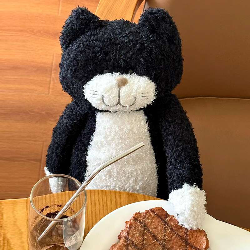 猫耳くまのもこもこ癒しぬいぐるみ ギフト向け
