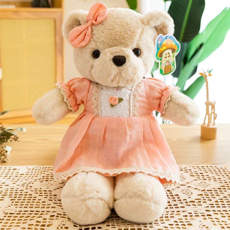 ワンピース 癒し ギフト向け くまぬいぐるみ