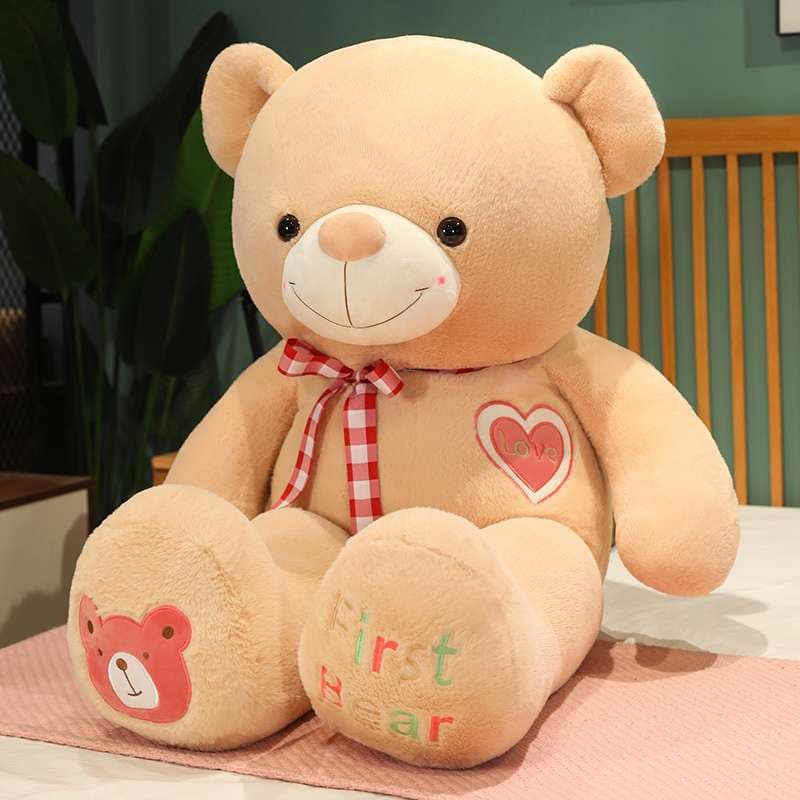 リボン付きギフト 誕生日 プレゼント くまぬいぐるみ #387