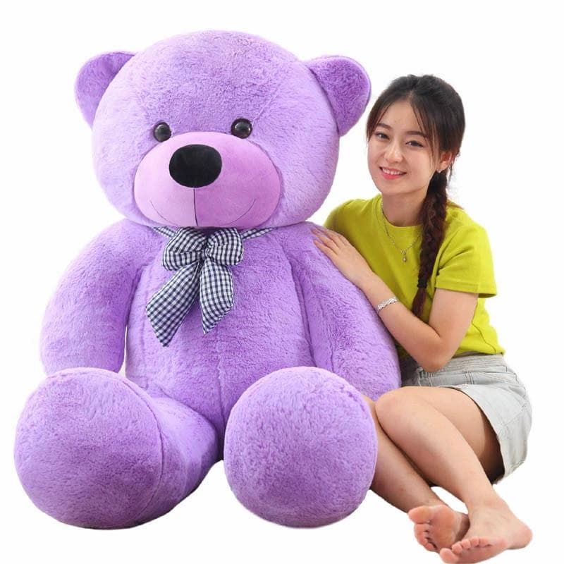 リボン付き 毎日に癒しを 癒し ギフト向け くまぬいぐるみ
