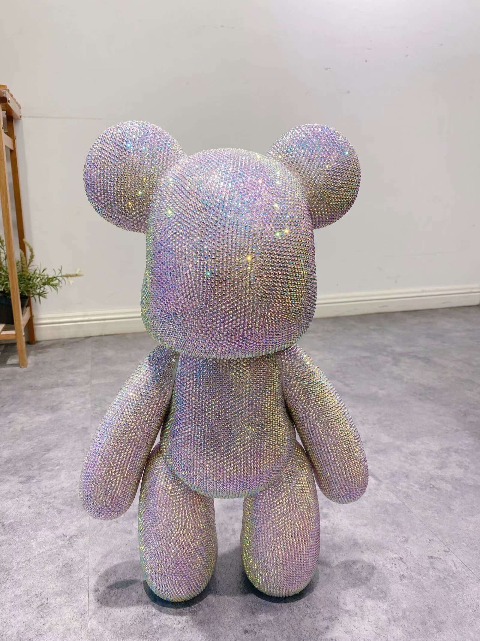 きらめく小粒 癒し ギフト向け くまぬいぐるみ