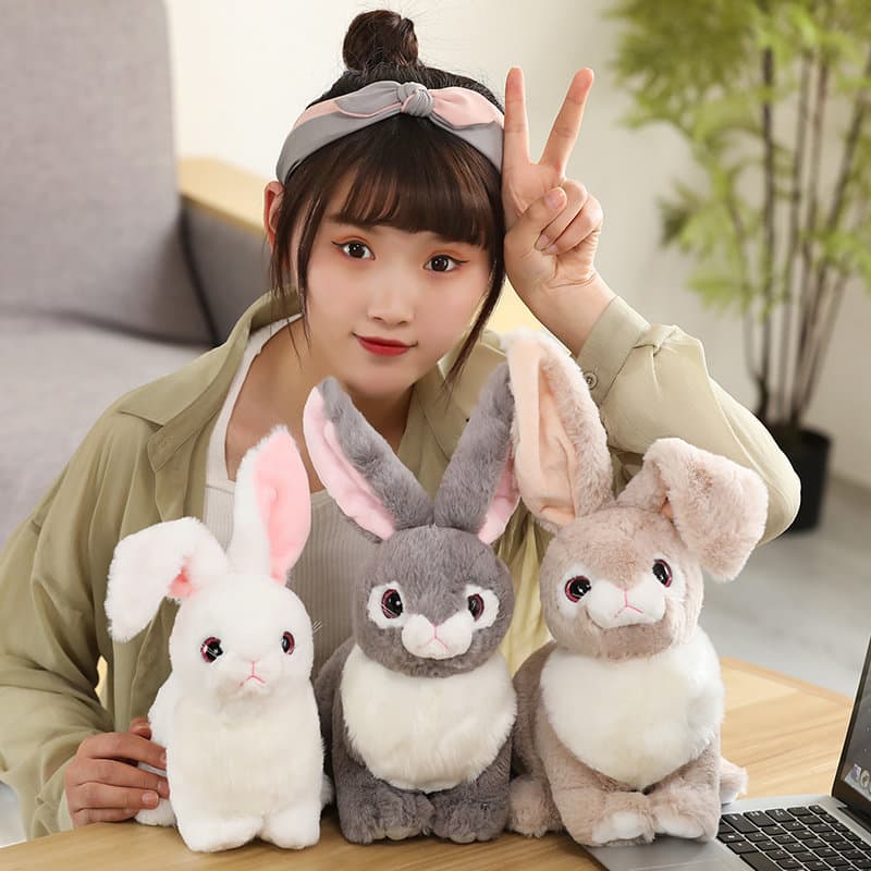 もちもちリアルうさぎのぬいぐるみ ギフト向け