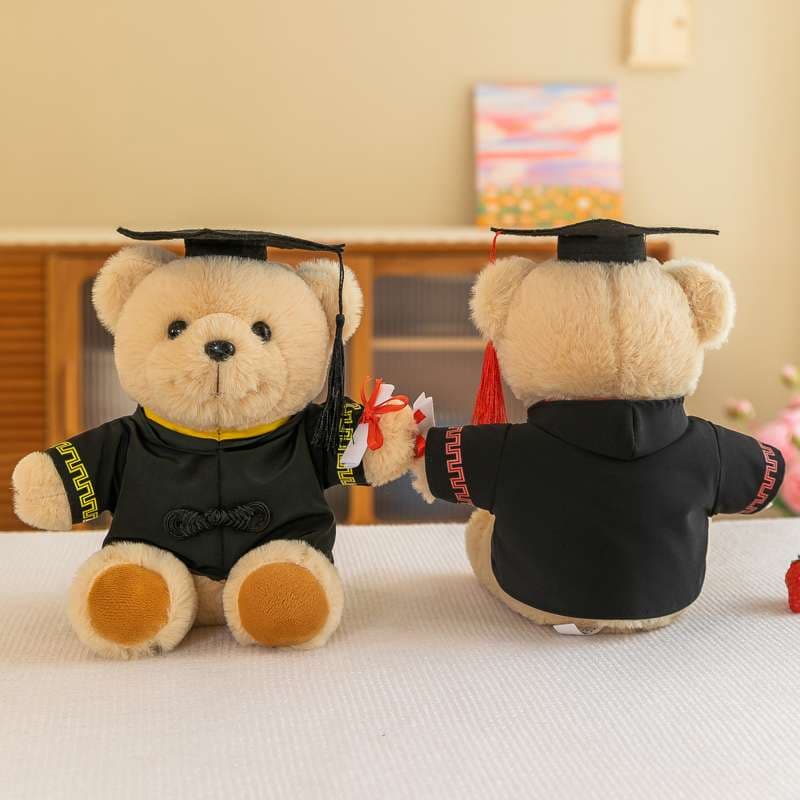 茶色 癒し ギフト向け くまぬいぐるみ #619