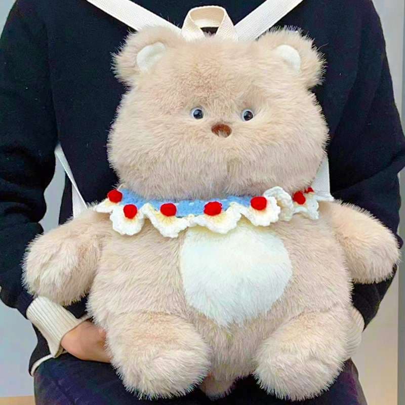 ふわふわ 茶色 抱き心地 プレゼント くまぬいぐるみ