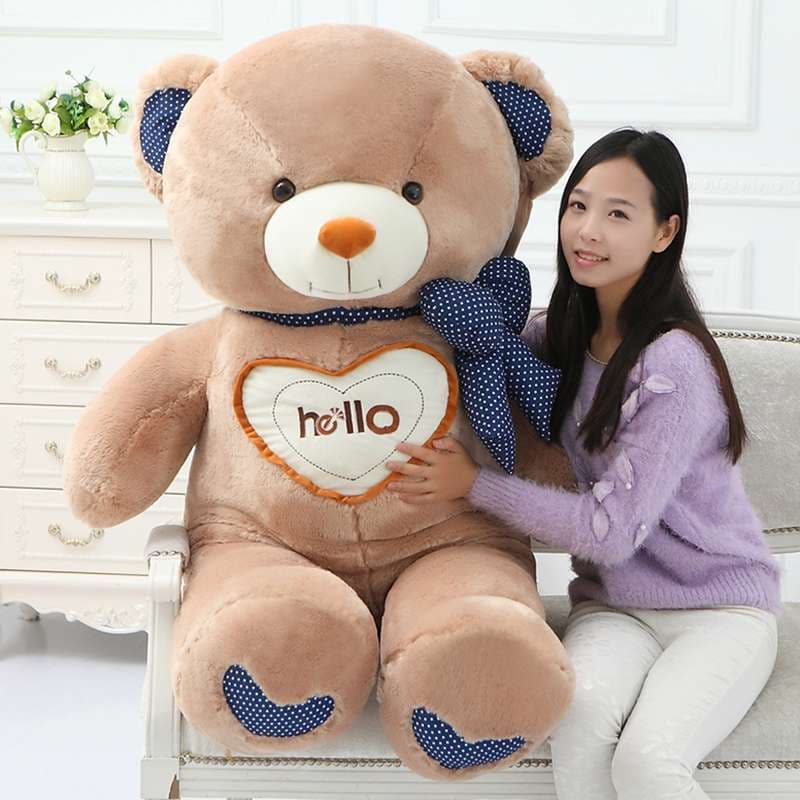 白いくまぬいぐるみ（大） 白い 癒し ギフト向け くまぬいぐるみ