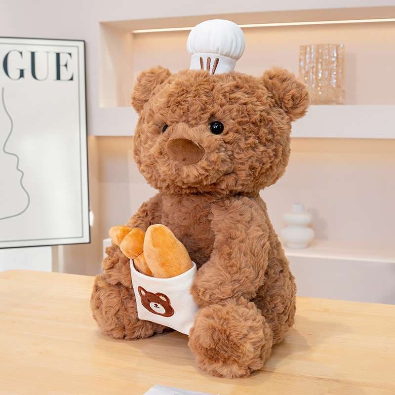 白い 癒し ギフト向け くまぬいぐるみ