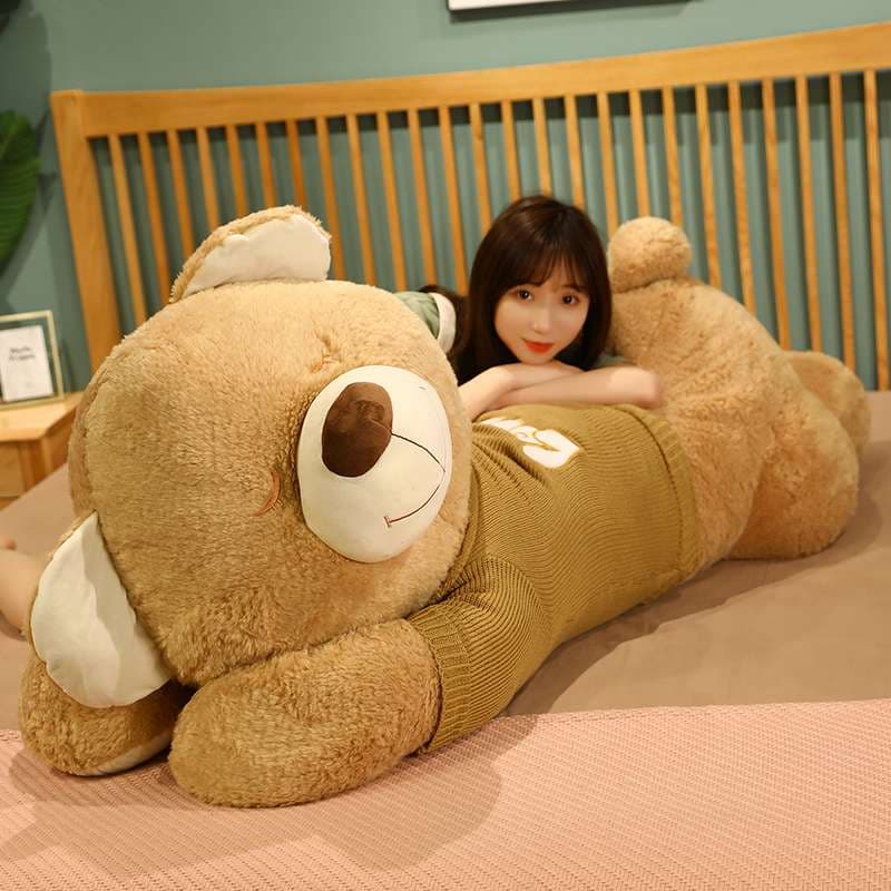 大きくて抱きしめ 抱き枕サイズ 大きいサイズ くまぬいぐるみ