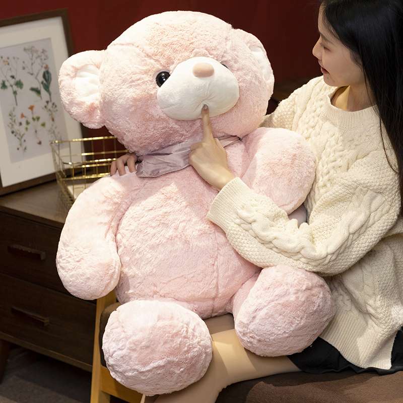 新登場 白い特大 癒し ギフト向け くまぬいぐるみ