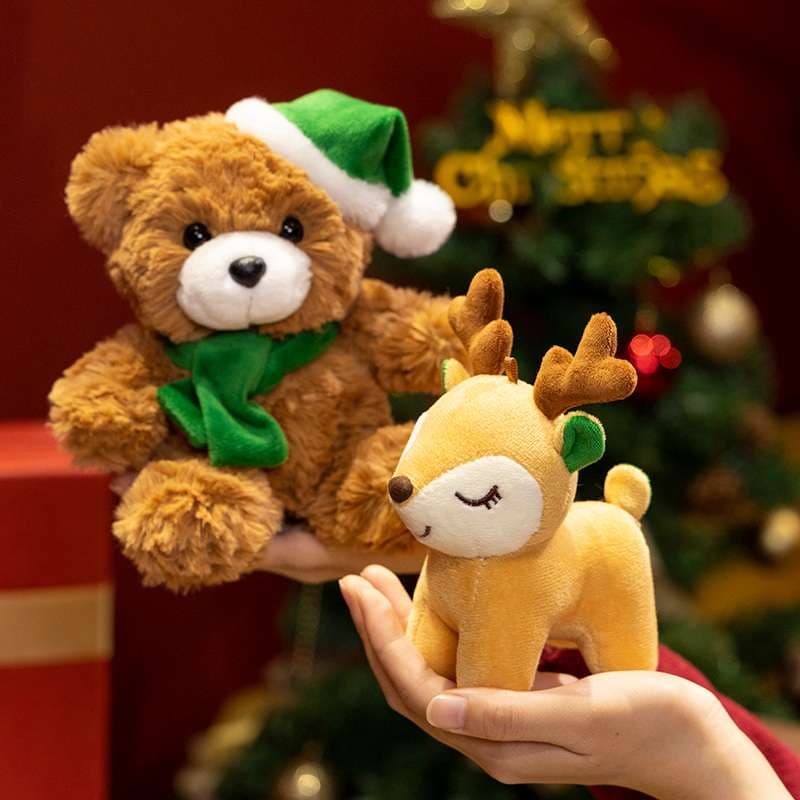 くまぬいぐるみ 小サイズ リス 癒し ギフト向け くまぬいぐるみ