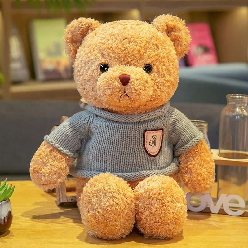 ワッペン 癒し ギフト向け くまぬいぐるみ
