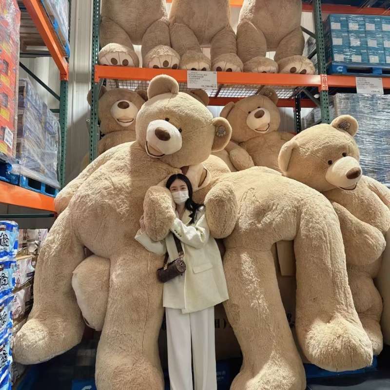 特大サイズ インテリア映え 癒し ギフト向け くまぬいぐるみ