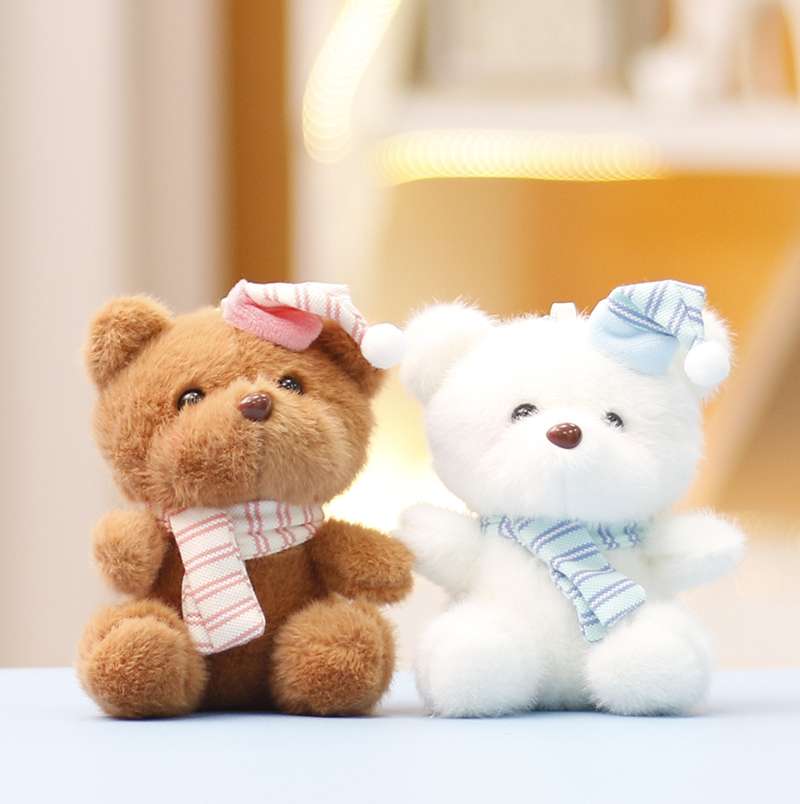 ふわふわ 白い 癒し ギフト向け くまぬいぐるみ