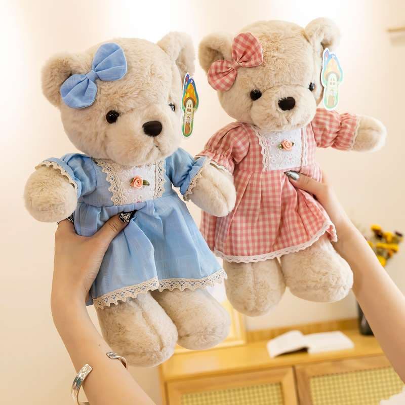 ワンピース 癒し ギフト向け くまぬいぐるみ