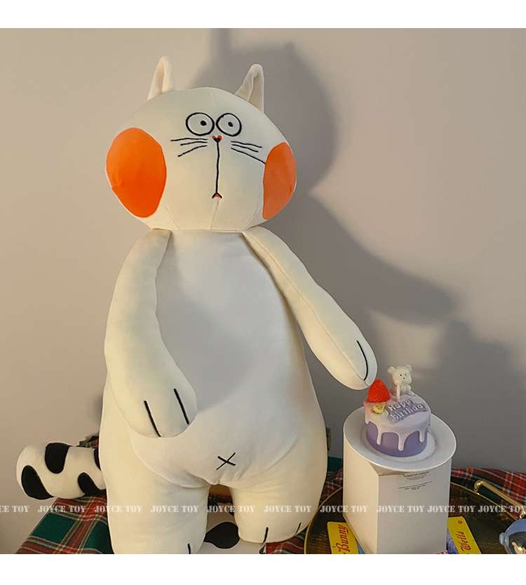 表情豊かな2匹 猫 癒し ギフト向け くまぬいぐるみ