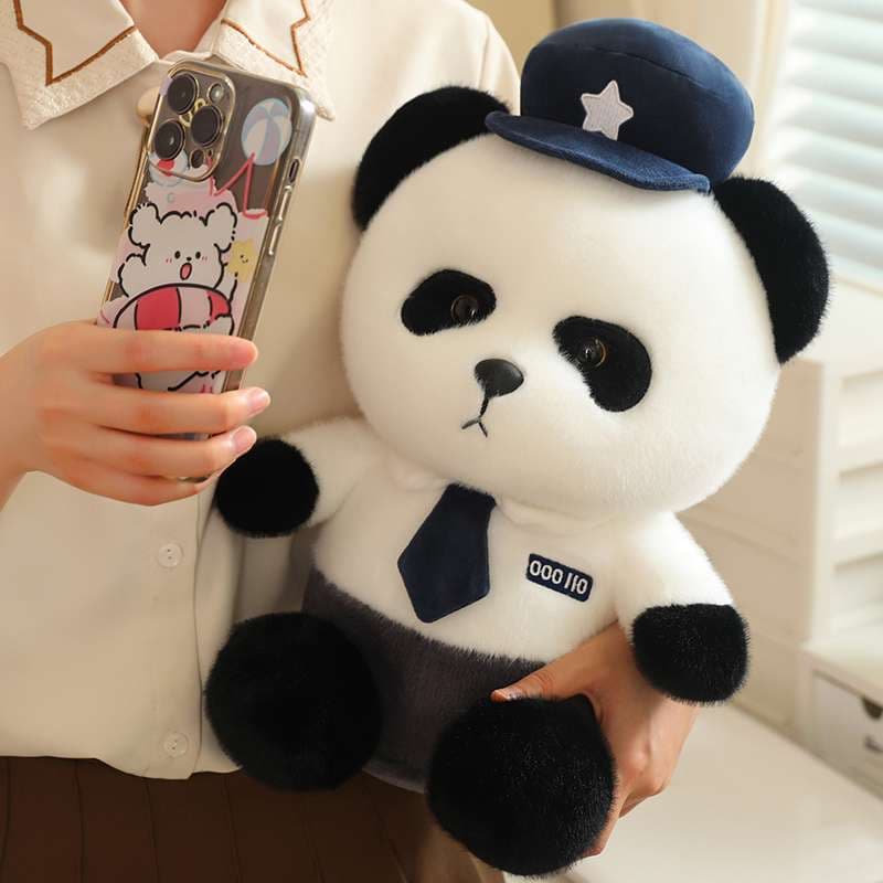 愛らしいくまぬいぐるみ パンダ 癒し ギフト向け くまぬいぐるみ