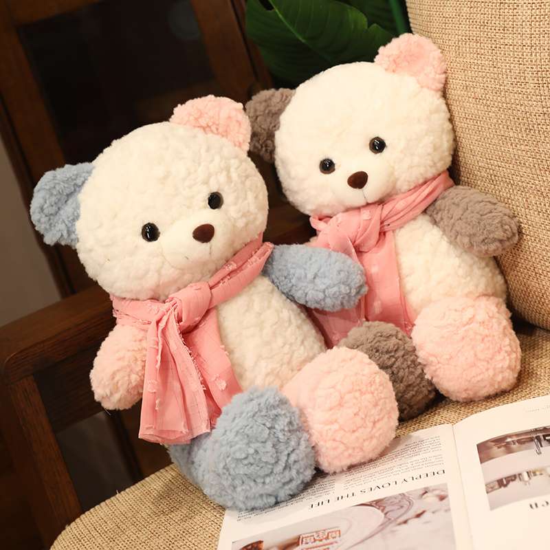 白 抱き心地 プレゼント くまぬいぐるみ