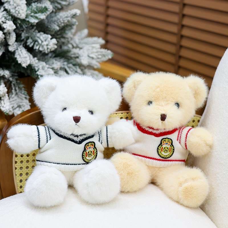 高級感漂う制服 小さいサイズ ミニ ギフト向け くまぬいぐるみ
