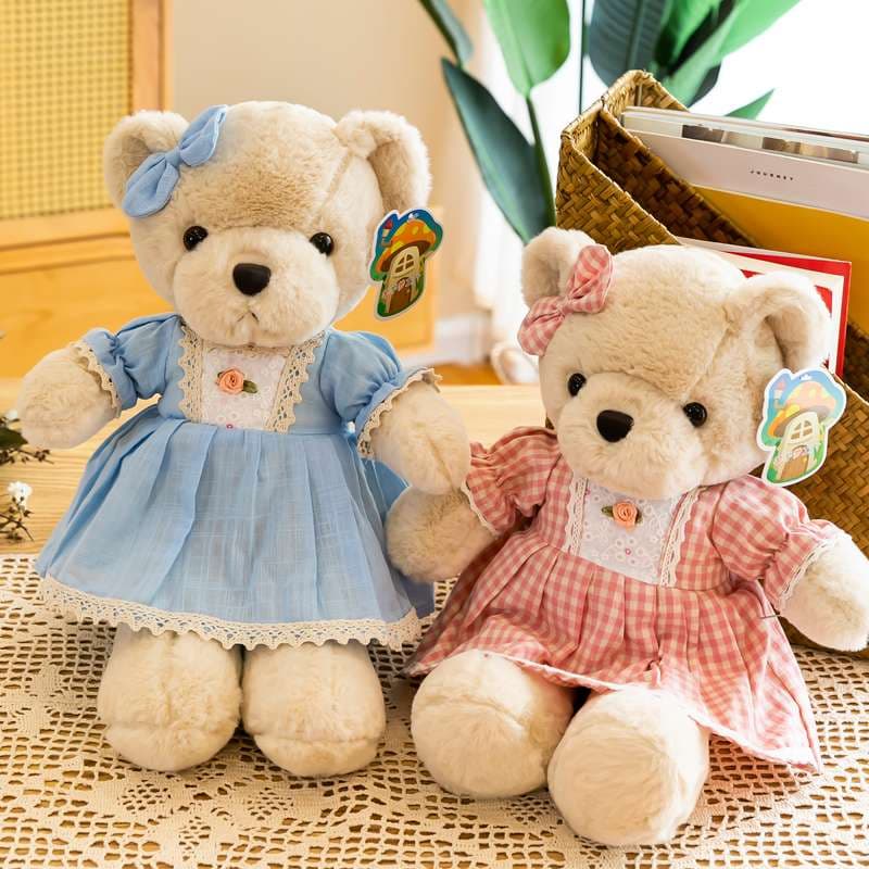 ワンピース 癒し ギフト向け くまぬいぐるみ
