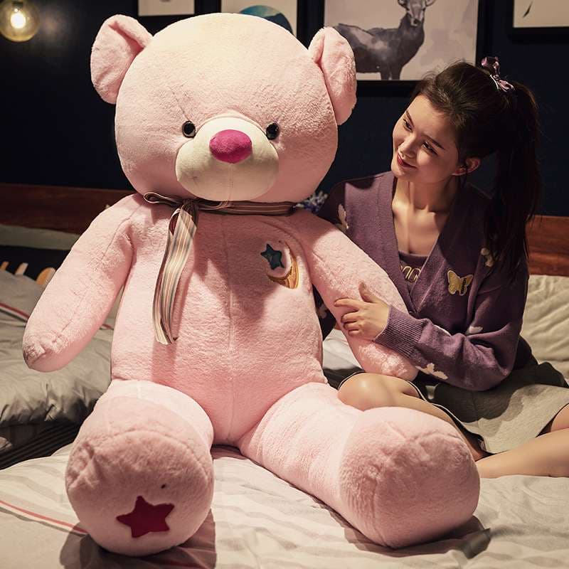 特大の白いくまぬいぐるみ 白い特大 癒し ギフト向け くまぬいぐるみ