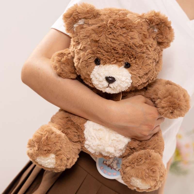 もこもこの肌触り 癒し ギフト向け くまぬいぐるみ