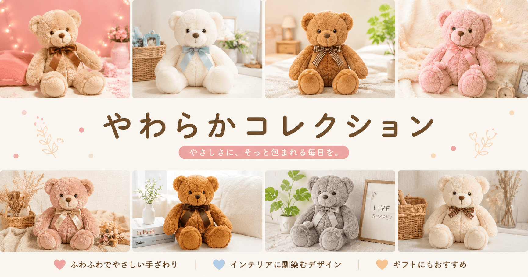 くまぬいぐるみ専門通販サイトやわらかコレクション | くまぬいぐるみ くまぬいぐるみ専門通販サイトやわらかコレクション | くまぬいぐるみ